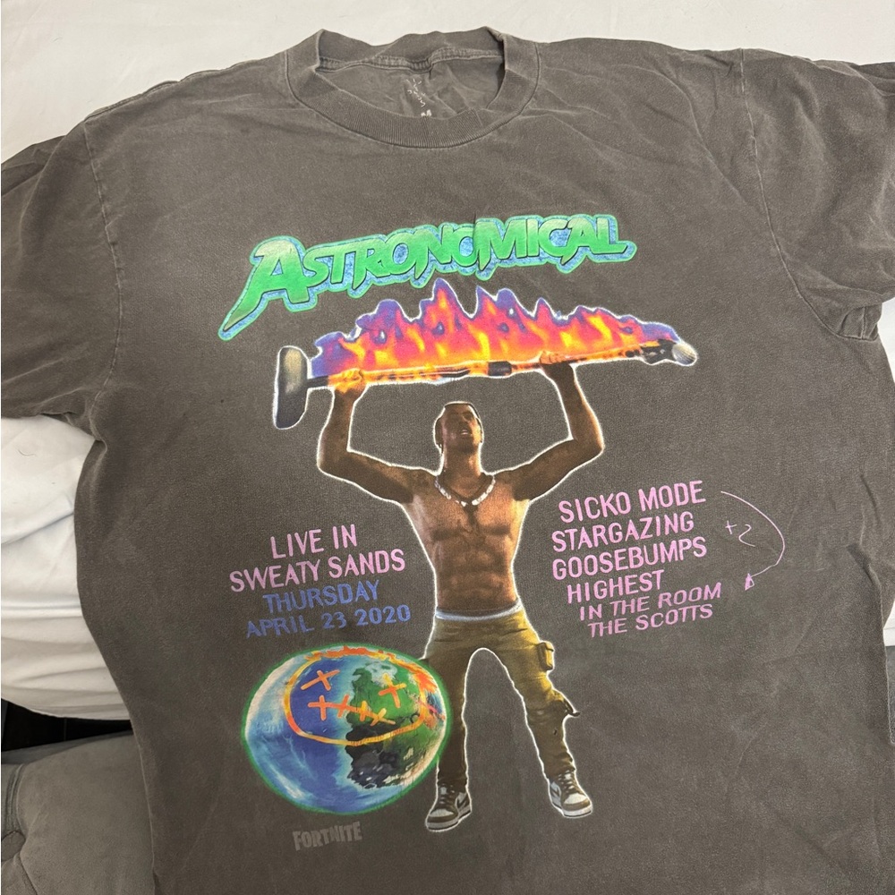 Graphic T-Shirt with Astronomical Design